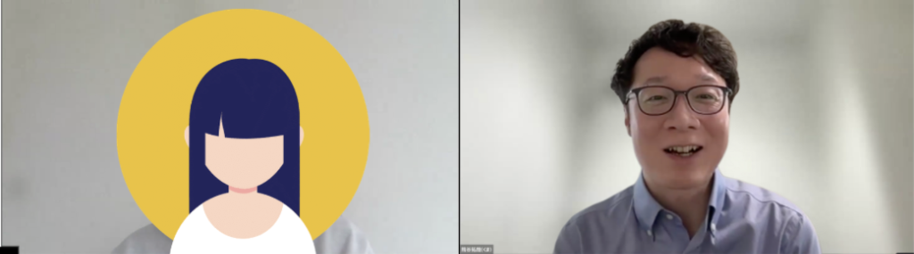 受講生A.Tさんとの面談の様子