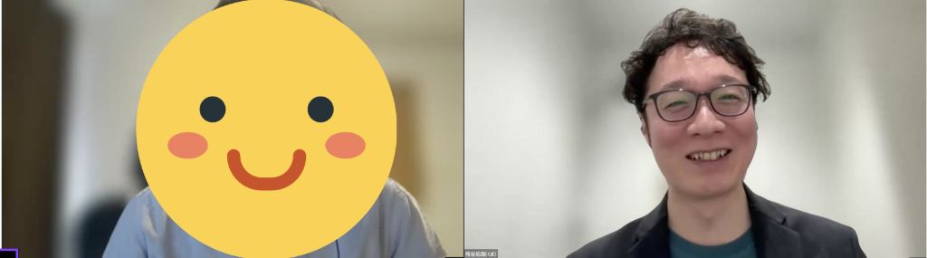 受講生Yさんとの面談の様子